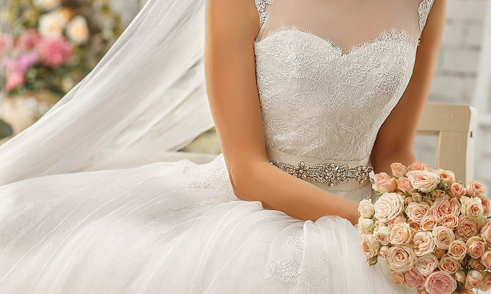 Tessuto per abiti da sposa